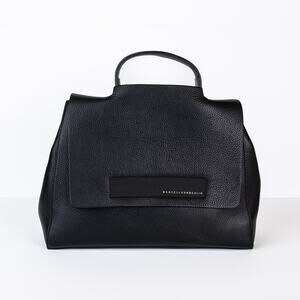 Marcell Von Berlin Leather Leather Top Handle Bag Convertible Strap Minimalist